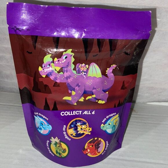Lot Of 2 Kids Meal Toys Smartlinks Twin Dragon Forest Dragon New Sealed! - Picture 2 of 5